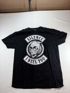 Jeff Dunham Achmed Silence I Kill You Local Crew Shirt XL Black Tour Staff Rare